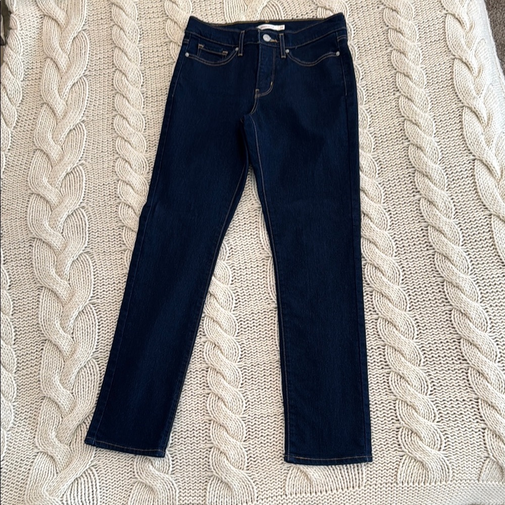 Levi’s Dark Wash 312 Shaping Slim Jeans